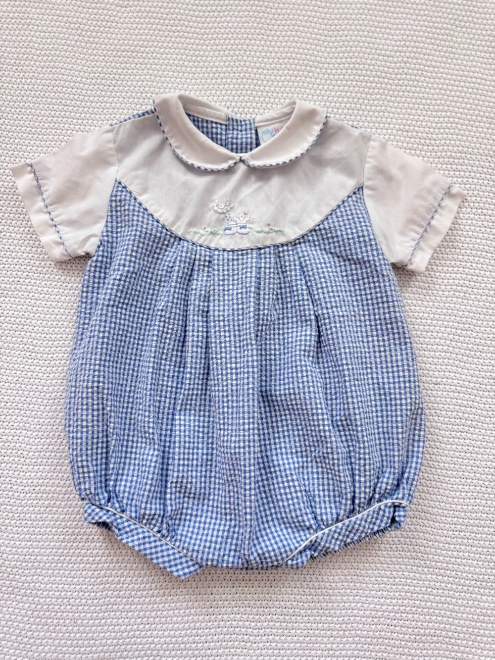 Vintage Jelly n' Jam Baby Boy Bubble Romper